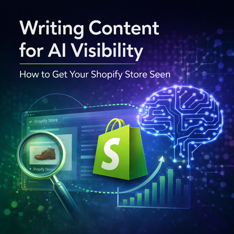 Writing Content for AI Visibility: How to Get Your Shopify Store Seen