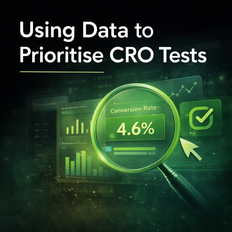 Using Data to Prioritise CRO Tests